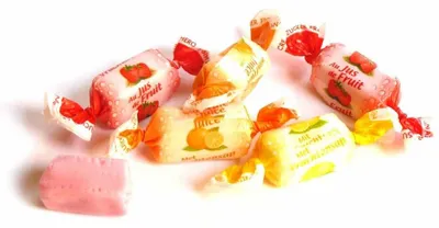 Productafbeelding van De Bron - suikervrije Fruittoffee - 1 kilo