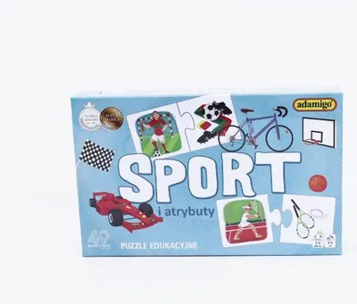 Obrázok produktu pre Šport a atribúty - vzdelávacie puzzle 07776