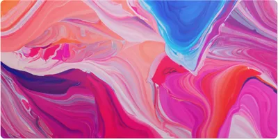 Produktbild von Bunte Abstraktionen– Schreibtischunterlage – Schreibtisch Tischunterlage – 90x45 cm – Unterlage Groß Schreibtischmatte