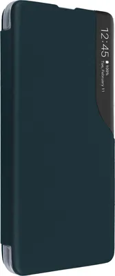Immagine prodotto di Avizar, custodia a libro (con finestra trasparente) per Samsung Galaxy S21 FE, verde