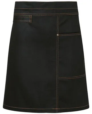 Produktbild von Karlowsky - "Urban Casual Style" Taillenschürze für Herren/Damen Unisex LT5342 (Einheitsgröße) (Schwarz)