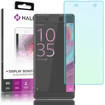 Produktbild von NALIA Schutzglas für Sony Xperia XA, 9H Full Cover Hart Glas Display Panzerfolie