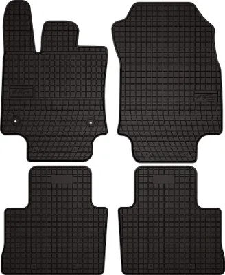 Produktbild von Gummi-Fußmatten für Toyota RAV4 V 2019- (SUV) – 4-tlg, Schwarz, passgenau – Wielganizator SolidPRO