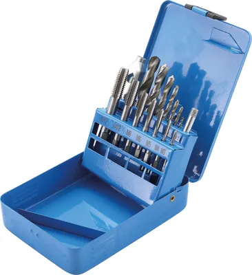 Obrázok produktu pre BGS technic Thread cutting/HSS Drill Set, 650 g