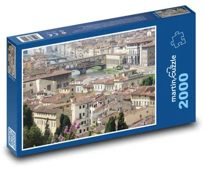 Obrázek produktu pro Puzzle 2000 Panorama Florencie v Itálii - martinpuzzle