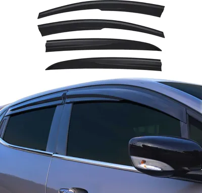 Immagine prodotto di 4x paravento parapioggia per Renault Megane notchback 2015-2021 Dark