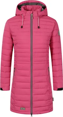 Produktbild von Blue Wave Damen Steppmantel Ilona - Steppjacke Mantel gesteppt in Pink Größe 42