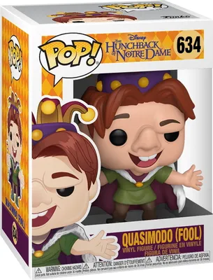 Produktbild von The Hunchback Of Notre Dame - Quasimodo (Fool) 634 - Funko Pop! - Vinyl Figur