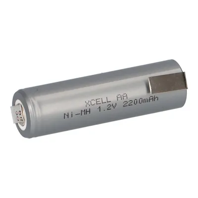 Produktbild von XCell Akku Mignon AA 2200 mAh 1,2V NiMh mit Z Lötfahne Flattop Hochstrom