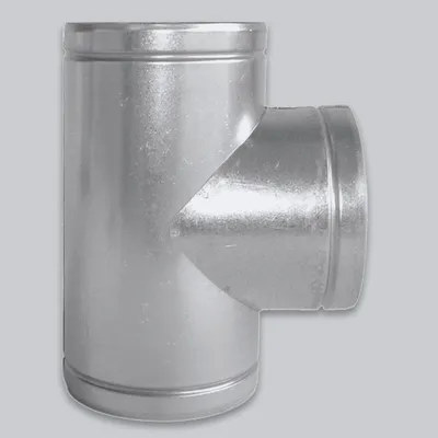 Produktbild von Lüftungsrohr T-Stück 90° Ø 125 mm