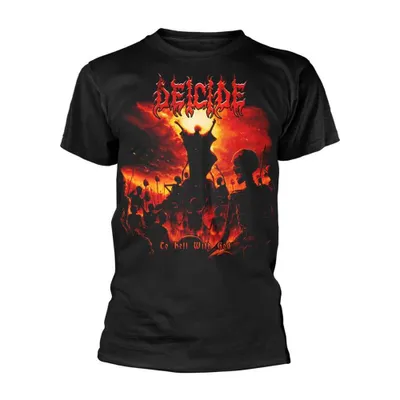 Produktbild von Deicide To Hell With God Black M T-Shirt