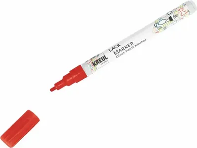 Produktbild von KREUL Lack Marker fine Rot 4000798472122
