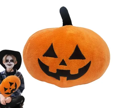 Productafbeelding van Elzusha - Halloween Sierkussen in Pompoenstijl voor Decoratie