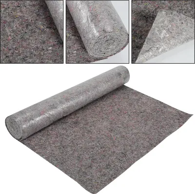 Image de Aopunly Non-tissé pour peintre 50m Non-tissé de couverture Non-tissé de protection 220g/m² Non-tissé pour sol Film PE