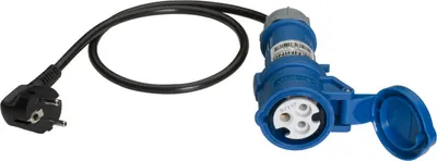 Produktbild von BENNING Messadapter 16A CEE 3-polig-Schuko