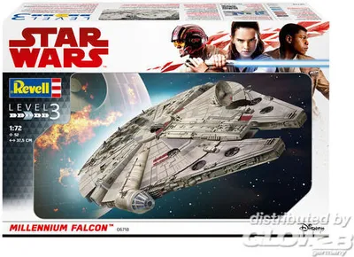 Produktbild von Revell 06718 Modellbausatz Millennium Falcon