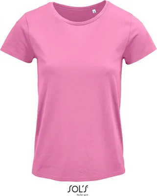 Image de SOLs 03581 | T-shirt femme, Crusader Women T-Shirt, Jersey 150 - Couleur : Orchid Pink - Taille : XXL