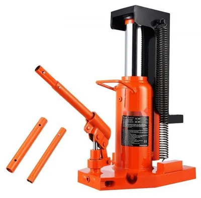 Obrázok produktu pre Hydraulický zdvihák - Zdvíhacia plošina 5 t - Nosnosť 10 t - Výška špičky 20-173 mm - Horná výška 287-440 mm - Vzduchový hydraulický zdvihák pre stroje