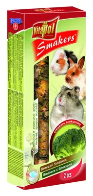 Produktbild von Vitapol Smakers Nagetier Brokkoli [ZVP-1139] 90g