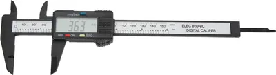 Produktbild von Elektronischer digitaler Messschieber 0–150 mm, digitaler Messschieber für Kohlefaserverbundwerkstoffe mit LCD-Bildschirm