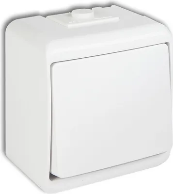 Produktbild von Einzelschalter Karlik Weiss Whe-1