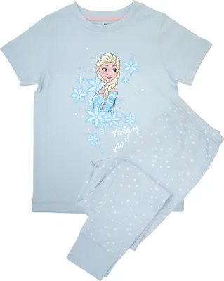 Obrázek produktu pro Frozen - "Dream Of Magic" pyžamo s dlouhými kalhotami pro dívky s krátkým rukávem BI53900 (110) (baby blue)