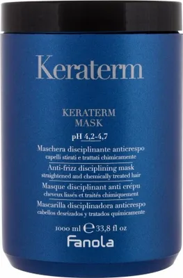 Obrázok produktu pre Fanola Keraterm Mask vyhladzujúca maska na nepoddajné vlasy 1000 ml