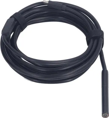 Produktbild von Borescope Kamera mit Licht - 1 Meter Länge - Typ C Anschluss - 1080P HD - Einlensige Inspektionskamera.