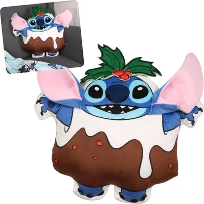 Produktbild von DISNEY Stitch Christmas Zierkissen, weich 25x35 cm