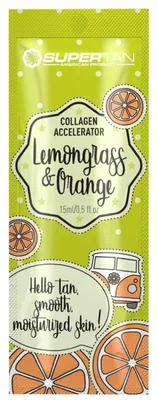 Productafbeelding van Supertan Lemongrass&Orange Collagen Accelerator bruiningsversneller