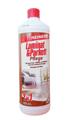 Produktbild von LAMINAT & PARKETTPFLEGE 2in1 Laminatreiniger 1000ml Parkettreiniger Laminatpflege Parkett Reiniger Pflege 1