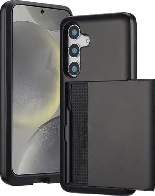 Produktbild von imoshion Backcover mit Kartenfach Samsung Galaxy S25 - Schwarz