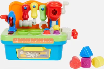 Produktbild von Tool Box Werkbank für kinder , Little DIYer