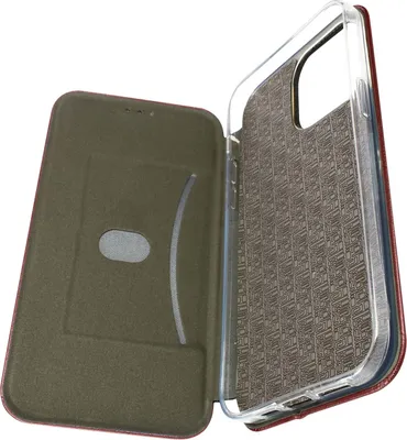 Obrázek produktu pro Avizar, pouzdro z umělé kůže s kapsou na karty a funkcí stojánku pro Apple iPhone 14 Pro Max, barva: bordó