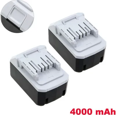 Produktbild von 2er Pack 18V 4.0Ah Batterie für Makita BL1813G BL1840G BL1830G BL1815G 195608-4 HP457D