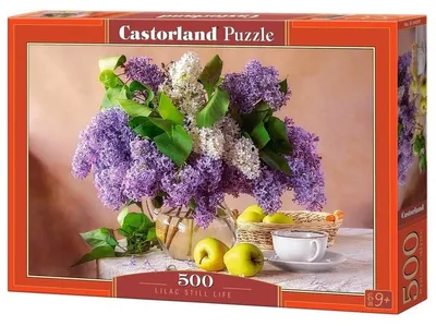 Zdjęcie produktu dla Puzzle 500 Lilac Still Life B-54091