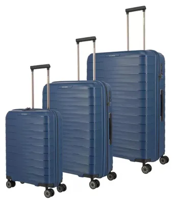 Productafbeelding van Travelite MOOBY Trolley, 4 wielen, L/M, uitbreidbaar, S, marineblauw