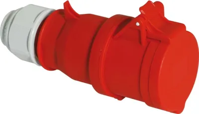 Produktbild von BALS CEE-Kupplung 5p 32A IP44 400V/rt 6h schraubl.Kl