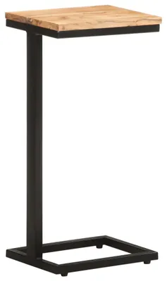Productafbeelding van vidaXL Bijzettafels, 2 stuks, 31,5 x 24,5 x 64,5 cm, massief acaciahout