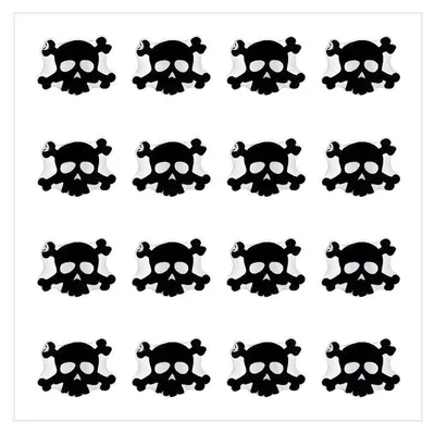 Produktbild von Sticker Aufkleber 3D Mini Symbol Teschi