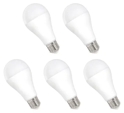 Produktbild von Spectrum E27 LED Lampe 15W 1500lm 3000K Warmweiß 230V 5 Stück