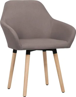 Obrázek produktu pro vidaXL Židle do jídelny 2 ks. Taupe látka