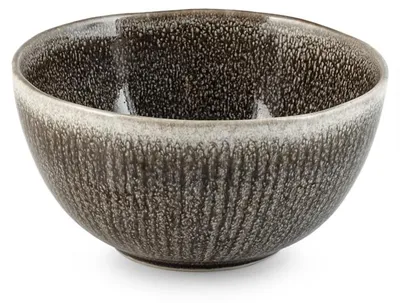 6 Steinzeug-Schälchen Yucatan, braun, 13,5 cm