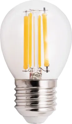 Produktbild von LED Filament Tropfenlampe McShine "Filed", E27, 6W, 806 lm, warmweiß, klar