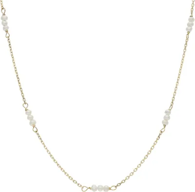 Produktbild von Collier Damen Süßwasserzuchtperlen 333 Gold JL41-05-0121