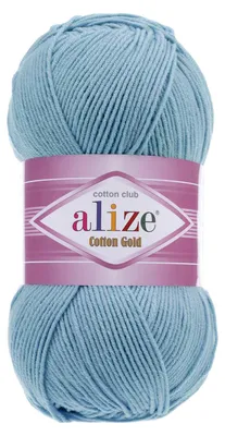 100g Strickgarn Alize Cotton Gold Uni Klassikgarn Häkelgarn