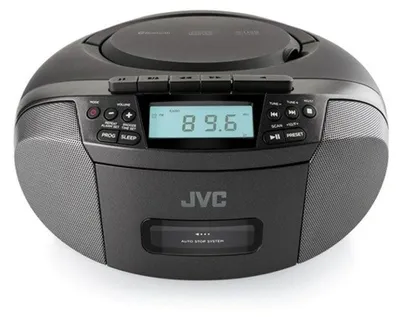 Obrázok produktu pre Kazetofón JVC JVCRCE444B Čierny AM/FM