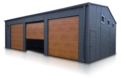 Produktbild von Blechhalle 12x8 Garage Halle Lager Carport