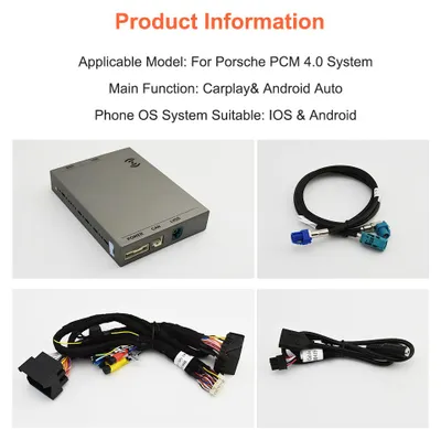 Immagine prodotto di Modulo interfaccia autoradio - Sistema PCM 4.0 - Carplay e Android Auto wireless - Aggiornamento OEM