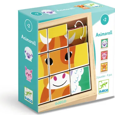 Immagine prodotto di Puzzle rotativo Animoroll, Djeco